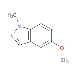 Aobchem&nbsp;5-Methoxy-1-methyl-1H-indazole | ≥95% | CAS 756839-44-8 | C9H10N2O | 500mg