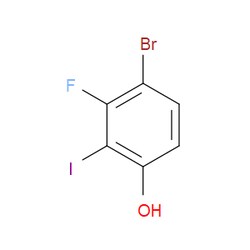 Aobchem&nbsp;4-Bromo-3-fluoro-2-iodophenol | ≥97% | CAS 1807008-49-6 | C6H3BrFIO | 500mg