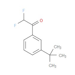 Aobchem&nbsp;1-(3-(Tert-butyl)phenyl)-2 2-difluoroethanone | ≥97% | CAS 1810733-46-0 | C12H14F2O | 500mg