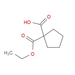 Aobchem&nbsp;1-Ethyl 1 1-cyclopentanedicarboxylate | ≥95% | CAS 54378-87-9 | C9H14O4 | 500mg