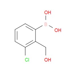 Aobchem&nbsp;3-Chloro-2-hydroxymethylphenylboronic acid | ≥97% | CAS 1451393-57-9 | C7H8BClO3 | 1g