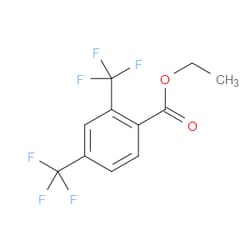 Aobchem&nbsp;Ethyl 2 4-bis(trifluoromethyl)benzoate | ≥95% | CAS 773135-00-5 | C11H8F6O2 | 250mg