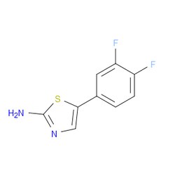 Aobchem&nbsp;5-(3 4-Difluorophenyl)thiazol-2-amine | ≥97% | CAS 1182820-77-4 | C9H6F2N2S | 1g