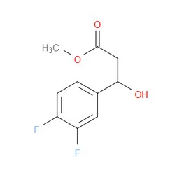 Aobchem&nbsp;Methyl 3-(3 4-difluorophenyl)-3-hydroxypropanoate | ≥97% | CAS 2229191-86-8 | C10H10F2O3 | 1g