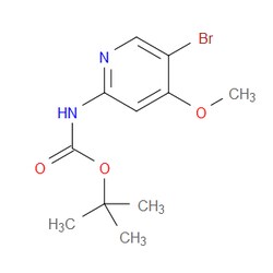 Aobchem&nbsp;Tert-butyl (5-bromo-4-methoxypyridin-2-yl)carbamate | ≥95% | CAS 2407546-73-8 | C11H15BrN2O3 | 1g