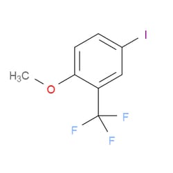 Aobchem&nbsp;4-Iodo-1-methoxy-2-(trifluoromethyl)benzene | ≥95% | CAS 1261761-96-9 | C8H6F3IO | 250mg