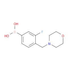 Aobchem&nbsp;3-Fluoro-4-(morpholinylmethyl)phenylboronic acid | ≥97% | CAS 1333388-00-3 | C11H15BFNO3 | 1g