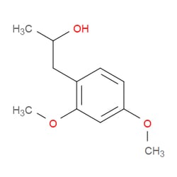 Aobchem&nbsp;1-(2 4-Dimethoxyphenyl)propan-2-ol | ≥97% | CAS 1014-24-0 | C11H16O3 | 250mg