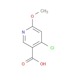 Aobchem&nbsp;4-Chloro-6-methoxynicotinic acid | ≥97% | CAS 1060806-60-1 | C7H6ClNO3 | 250mg