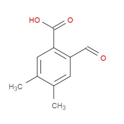 Aobchem&nbsp;2-Formyl-4 5-dimethylbenzoic acid | ≥95% | CAS 1378742-65-4 | C10H10O3 | 250mg