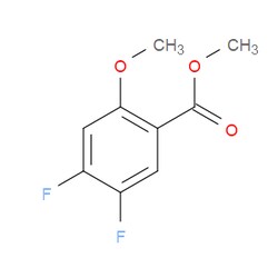 Aobchem&nbsp;4 5-Dfluoro-2-methoxybenzoic acid methyl ester | ≥97% | CAS 1261444-15-8 | C9H8F2O3 | 500mg