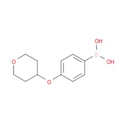 Aobchem&nbsp;[4-(Oxan-4-yloxy)phenyl]boronic acid | ≥95% | CAS 279261-92-6 | C11H15BO4 | 250mg