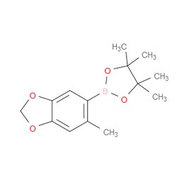 Aobchem&nbsp;4 4 5 5-Tetramethyl-2-(5-methyl-1 3-benzodioxol-6-yl)-1 3 2-dioxaborolane | ≥95% | CAS 631912-08-8 | C14H19BO4 | 1g