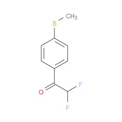 Aobchem&nbsp;2 2-Difluoro-1-(4-(methylthio)phenyl)ethanone | ≥95% | CAS 81170-29-8 | C9H8F2OS | 500mg