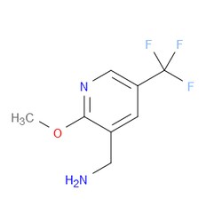 Aobchem&nbsp;2-Methoxy-5-(trifluoromethyl)-3-pyridinemethanamine | ≥95% | CAS 944904-64-7 | C8H9F3N2O | 1g