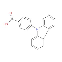 Aobchem&nbsp;4-(9H-carbazol-9-yl)benzoic acid | ≥97% | CAS 71935-21-2 | C19H13NO2 | 250mg
