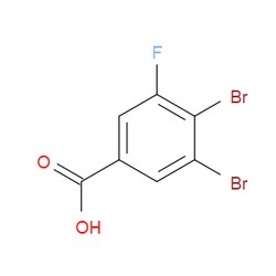 Aobchem&nbsp;3 4-Dibromo-5-fluorobenzoic acid | ≥97% | CAS 1503129-94-9 | C7H3Br2FO2 | 1g