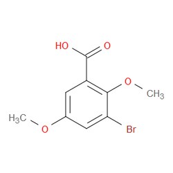 Aobchem&nbsp;3-Bromo-2 5-dimethoxybenzoic acid | ≥97% | CAS 100940-12-3 | C9H9BrO4 | 250mg
