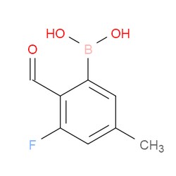 Aobchem&nbsp;3-Fluoro-2-formyl-5-methylphenylboronic acid | ≥97% | CAS 2121511-45-1 | C8H8BFO3 | 1g
