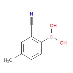 Aobchem&nbsp;2-Cyano-4-methylphenylboronic acid | ≥97% | CAS 1328882-30-9 | C8H8BNO2 | 250mg