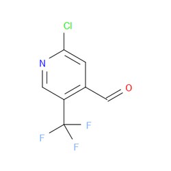Aobchem&nbsp;2-Chloro-5-(trifluoromethyl)-pyridine-4-carboxaldehyde | ≥97% | CAS 505084-57-1 | C7H3ClF3NO | 500mg