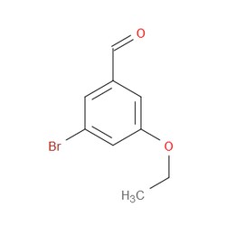 Aobchem&nbsp;3-Bromo-5-ethoxybenzaldehyde | ≥97% | CAS 1451391-72-2 | C9H9BrO2 | 250mg
