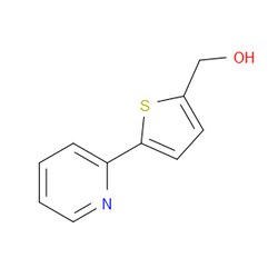 Aobchem&nbsp;(5-(Pyridin-2-yl)thiophen-2-yl)methanol | ≥95% | CAS 197899-76-6 | C10H9NOS | 500mg