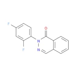 Aobchem&nbsp;2-(2 4-Difluorophenyl)phthalazin-1(2H)-one | ≥95% | CAS 380183-86-8 | C14H8F2N2O | 500mg