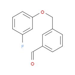 Aobchem&nbsp;3-((3-Fluorophenoxy)methyl)benzaldehyde | ≥95% | CAS 1443339-55-6 | C14H11FO2 | 250mg