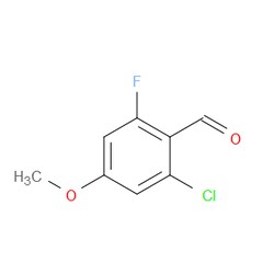 Aobchem&nbsp;2-Chloro-6-fluoro-4-methoxybenzaldehyde | ≥97% | CAS 931414-02-7 | C8H6ClFO2 | 500mg