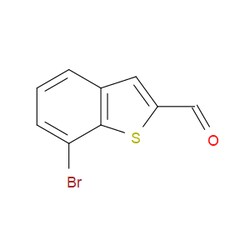 Aobchem&nbsp;7-Bromobenzo[b]thiophene-2-carboxaldehyde | ≥95% | CAS 19075-47-9 | C9H5BrOS | 250mg