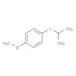 Aobchem&nbsp;1-Methoxy-4-[(1-methylethyl)thio]benzene | ≥97% | CAS 7205-61-0 | C10H14OS | 250mg