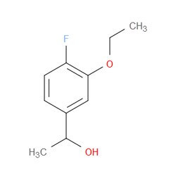 Aobchem&nbsp;1-(3-Ethoxy-4-fluorophenyl)ethanol | ≥95% | CAS 1443334-87-9 | C10H13FO2 | 1g