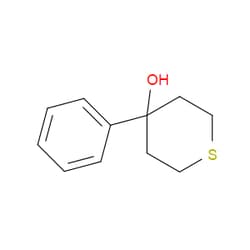 Aobchem&nbsp;4-Phenyltetrahydro-2H-thiopyran-4-ol | ≥97% | CAS 22397-92-8 | C11H14OS | 1g