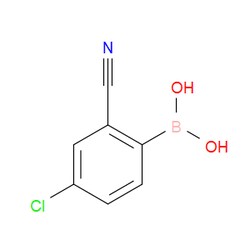 Aobchem&nbsp;4-Chloro-2-cyanophenylboronic acid | ≥97% | CAS 819070-53-6 | C7H5BClNO2 | 1g