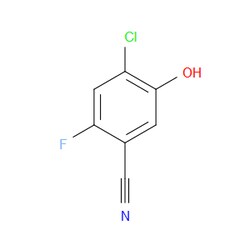 Aobchem&nbsp;4-Chloro-2-fluoro-5-hydroxybenzonitrile | ≥95% | CAS 1510313-87-7 | C7H3ClFNO | 500mg