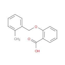 Aobchem&nbsp;2-((2-Methylbenzyl)oxy)benzoic acid | ≥95% | CAS 743440-26-8 | C15H14O3 | 1g