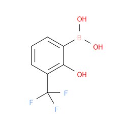Aobchem&nbsp;2-Hydroxy-3-(trifluoromethyl)phenylboronic acid | ≥95% | CAS 1072944-17-2 | C7H6BF3O3 | 1g