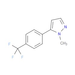 Aobchem&nbsp;1-Methyl-5-(4-(trifluoromethyl)phenyl)-1H-pyrazole | ≥97% | CAS 1356997-25-5 | C11H9F3N2 | 1g
