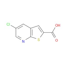 Aobchem&nbsp;5-Chlorothieno[2 3-b]pyridine-2-carboxylic acid | ≥97% | CAS 2921887-03-6 | C8H4ClNO2S | 500mg
