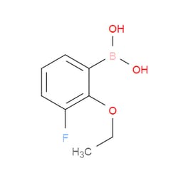 Aobchem&nbsp;3-Fluoro-2-ethoxyphenylboronic acid | ≥97% | CAS 1010097-71-8 | C8H10BFO3 | 500mg
