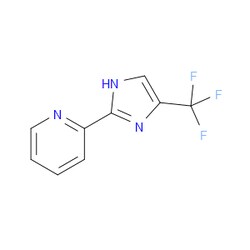 Aobchem&nbsp;2-(4-(Trifluoromethyl)-1H-imidazol-2-yl)pyridine | ≥95% | CAS 33468-85-8 | C9H6F3N3 | 250mg