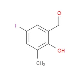 Aobchem&nbsp;2-Hydroxy-5-iodo-3-methylbenzaldehyde | ≥97% | CAS 83816-55-1 | C8H7IO2 | 1g