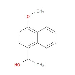Aobchem&nbsp;1-(4-Methoxynaphthalen-1-yl)ethanol | ≥95% | CAS 165602-58-4 | C13H14O2 | 1g