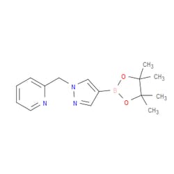 Aobchem&nbsp;2-((4-(4 4 5 5-Tetramethyl-1 3 2-dioxaborolan-2-yl)-1H-pyrazol-1-yl)methyl)pyridine | ≥95% | CAS 864754-22-3 | C15H20BN3O2 | 1g