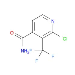 Aobchem&nbsp;2-Chloro-3-(trifluoromethyl)-4-pyridinecarboxamide | ≥95% | CAS 1807146-62-8 | C7H4ClF3N2O | 500mg