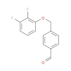 Aobchem&nbsp;4-((2 3-Difluorophenoxy)methyl)benzaldehyde | ≥95% | CAS 1443355-37-0 | C14H10F2O2 | 250mg