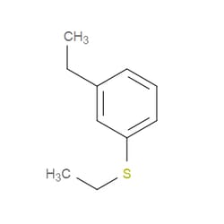 Aobchem&nbsp;1-Ethyl-3-(ethylthio)benzene | ≥97% | CAS 158321-95-0 | C10H14S | 500mg