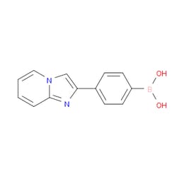 Aobchem&nbsp;(4-(Imidazo[1 2-a]pyridin-2-yl)phenyl)boronic acid | ≥95% | CAS 607740-02-3 | C13H11BN2O2 | 500mg