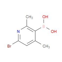 Aobchem&nbsp;6-Bromo-2 4-dimethylpyridine-3-boronic acid | ≥97% | CAS 1072944-23-0 | C7H9BBrNO2 | 1g